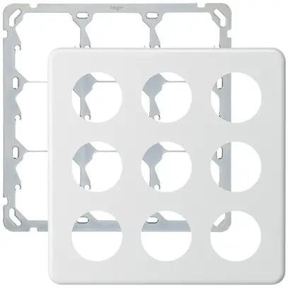 Intestazione INC basico 3×3 bianco 