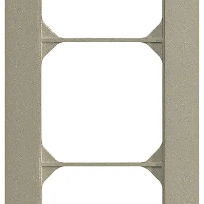 Cadre de recouvrement ENC kallysto.trend 3×1 savanna 94×214mm 