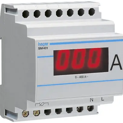 Ampèremètre INC Hager 0…400A, sans transformateur 