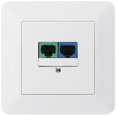 Scatola INC DSL kallysto.trend 2×RJ45 bianco 