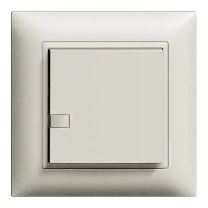 Poussoir ENC ZEP variateur univ. 1c/1t stat.sec. EDIZIOdue gris clair 