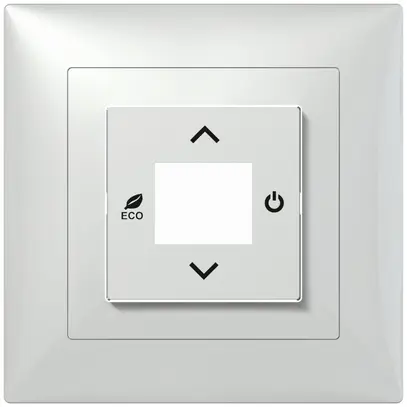 Kit frontal ENC ABB SIDUS blanc brillant pour thermostat d'amb.free@home 