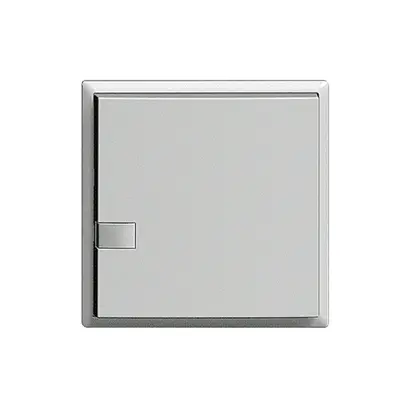 Poussoir ENC ZEP 1c/1t ON-OFF station secondaire EDIZIOdue silver 