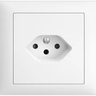 Prise INC EDIZIOdue T13 FKE blanc 