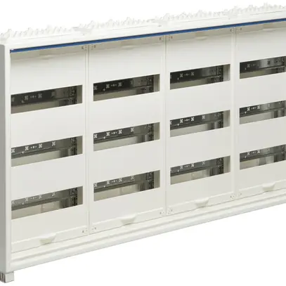 Distributeur AP Hager univers 3-rangées 144UM IP30 1050×500×160mm 