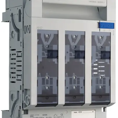 Sezionatore HPC weber.silas DIN2 690VAC 400A montaggio cavaliere p.70mm alto/ba. 