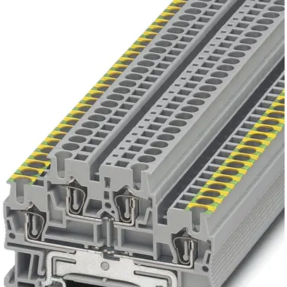 Morsetto di passaggio 0.08…4mm² grigio STTB 2.5-PE/L 