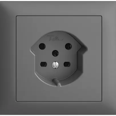 Presa INS EDIZIOdue T15 FKE grigio scuro 
