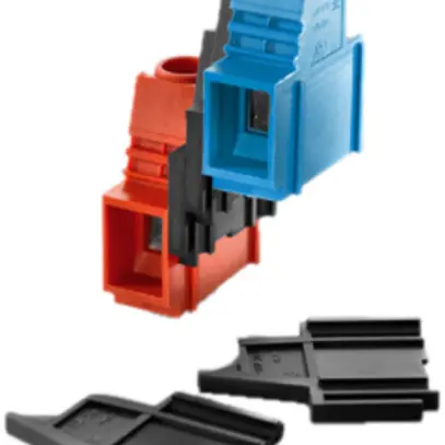 Placca intermedia Weidmüller LPZP 1L arancione 