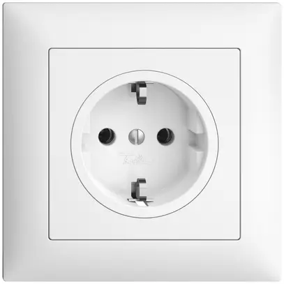 Presa SCHUKO INC EDIZIOdue FMI, 16A, 250VAC, L+N+PE bianco 