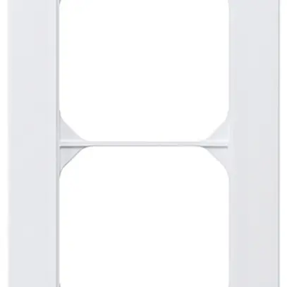 Cadre de recouvrement ENC kallysto.pro 4×1 blanc 94×274mm 