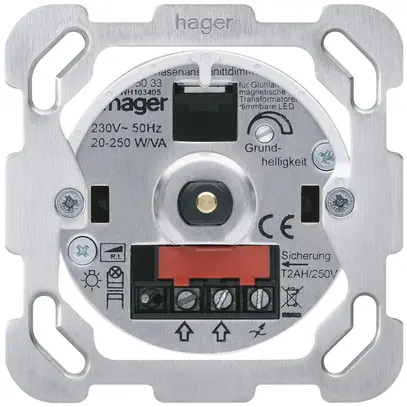 Intérieur variateur universel Hager coupure de phase ascendante plaque d.fix.LED 
