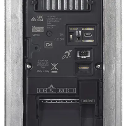Module de contrôle d'accès LINEA 5000 écran interphone 18…27VDC noir 