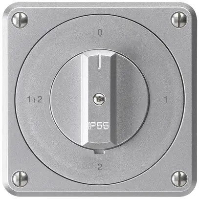 Interrupteur rotatif ENC robusto IP55 S1/1P aluminium pour combinaison 
