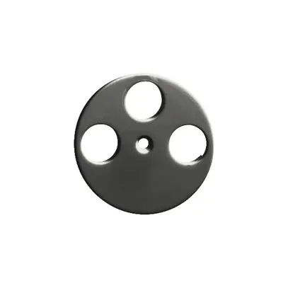 Disque frontal FH noir pour prise SAT 