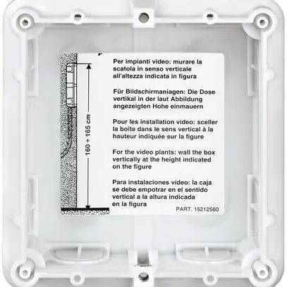 Scatola INC per Sfera 1 modulo 