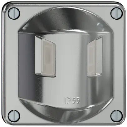 Bewegungsmelder ELEMENT pirios PIR 180° IP55 aluminium 