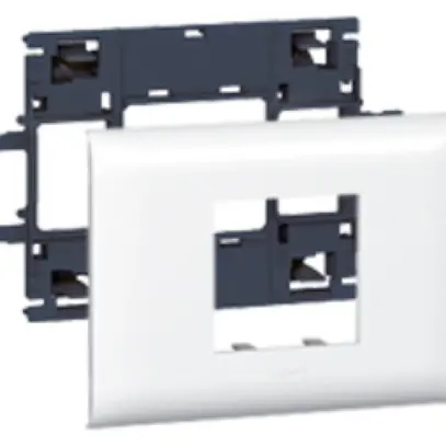 Supporto INS Mosaic 2 moduli Evolutive bianco 