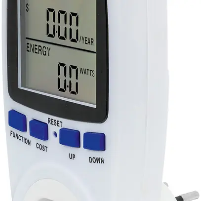 Zwischensteck-Energiezähler Steffen 2500W IP20 0.000…10A 