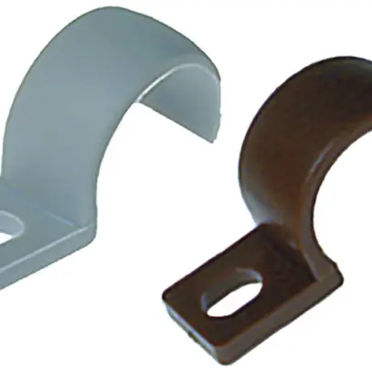 Brida TIT Plica M16 1 vite rinforzata con fibre di vetro grigio chiaro 