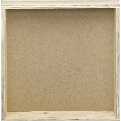 Scatola incastrata robusto 4×4 legno grezzo 