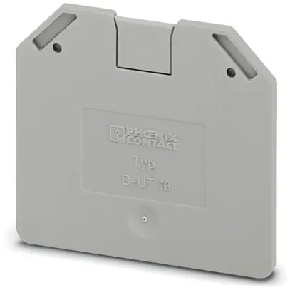 Couvercle PX L=52.8mm, l=2.2mm h=47.3mm, gris 