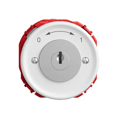 Contact pivotant STANDARDdue SNAPFIX® 0<->1/1P avec serrure & 2 clés bc 