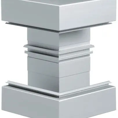 Angle extérieur Hager BRA 65210B alu 