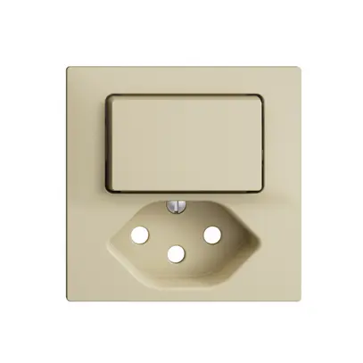 Kit frontal EDIZIOdue vanille 60×60mm T13 