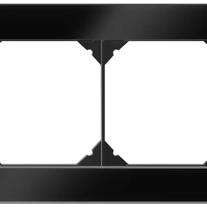 Intestazione INC EDIZIO.liv prestige SNAPFIX® 1×2 94×154mm vetro nero 