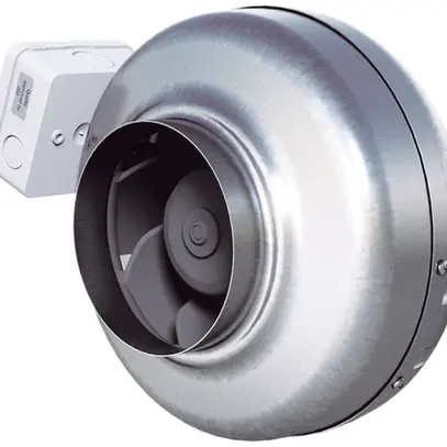Ventilateur tubulaire Östberg CK 125 C1 EC, 698m³/h, 106W, 3540 1/min, Ø125mm 