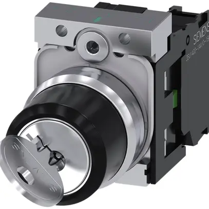 Schlüsselschalter Siemens SIRIUS ACT RONIS Halter 1S O-I (O/I) Metall hochgl. 