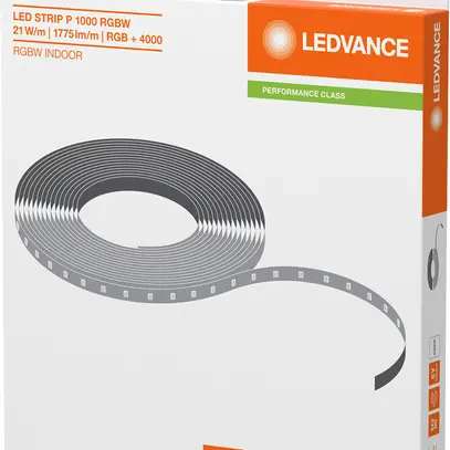 Ruban lumineux LED LEDVANCE PERFORMANCE IP20 24V 21W 1775lm RGBW 940 VAR 5000mm 