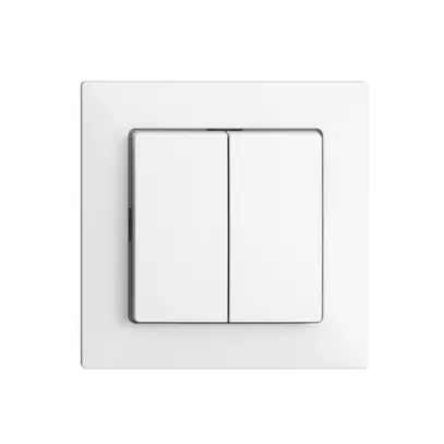 Inserto per interruttore/contatto pulsante INC Feller EDIZIOdue A-R+3/1L bianco 