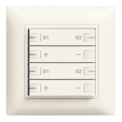 Varialuce INC ZEP 2c/4t staz c/sec. scena LED EDIZIOdue bianco 