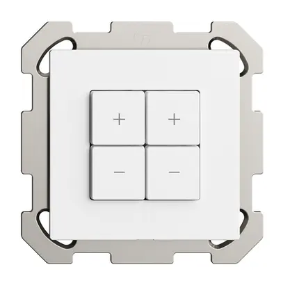 Station secondaire ENC 2K/4T pour variateur Edue Wiser blanc 