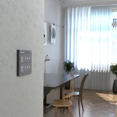 Écran tactile SpaceLogic KNX 4" couleur fonction tactile USB noir 