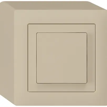 Interruttore puls.AP EDIZIOdue 3/1L beige 