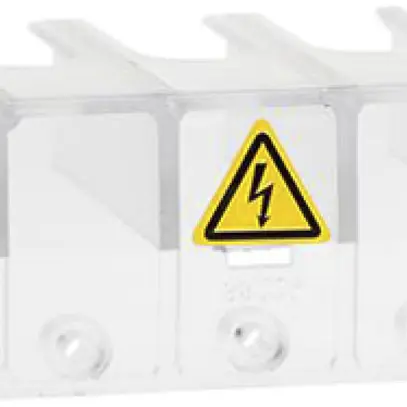 Coprimorsetti ABB OTS63T3, für OT63-80F3/FT3, 3 poli, trasparente 