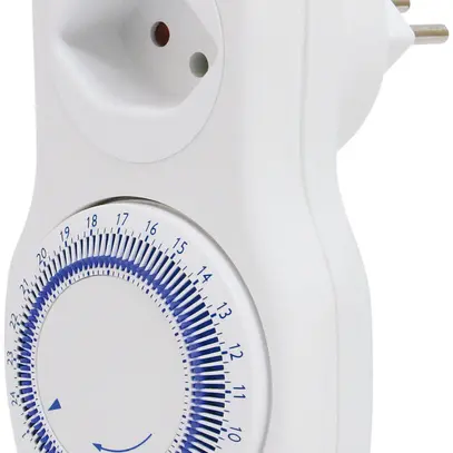 Timer Steffen analogico IP20 T12/T13 PB.24h con 15min interv. 