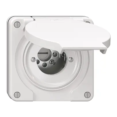 Contact pivotant NUP NEVO, sans cylindre, KS, 0 <- 1, blanc 