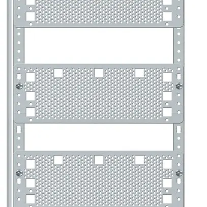 Panello Media ABB, p.distributore vuoto, 1 parte, 4 file altezza 0 