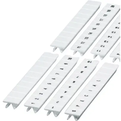 Ruban Zack ZB 11…20 blanc impression transversale à 10 étiquettes 5mm 