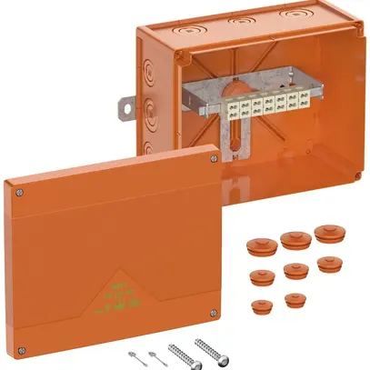 Boîte de dérivation AP Spelsberg WKE 6 Duo 7×6mm² E90 250×200×120mm IP66 or 
