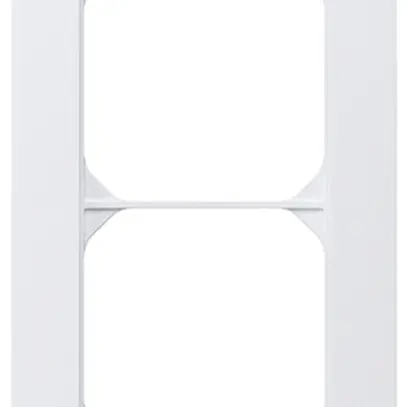 Telaio di copertura INC kallysto.trend 4×1 bianco 94×274mm 