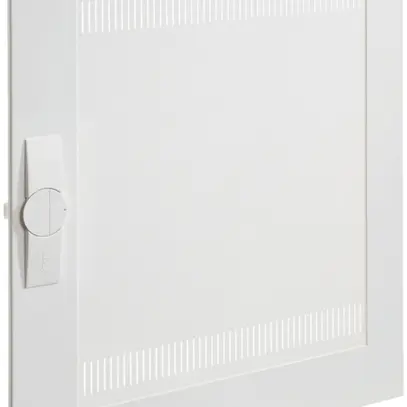 Tür rechts geschlitzt Hager univers Media 519×619×12mm IP3X weiss 