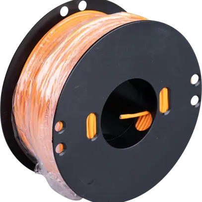 Filo T fless.1.5mm² su bobina arancione Bobina à 100m H07V-K 