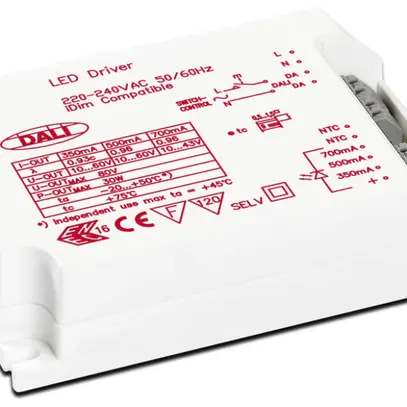 Apparecchio d.comando DOTLUX, per DALI (Dali-Push), 28×127×67mm, IP40 