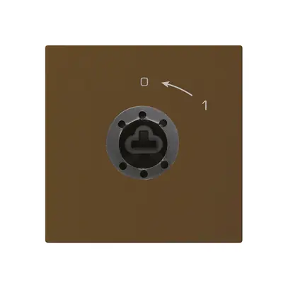 SchwenkTaster 0<-1/1L braun kallysto für Schloss ohne Zylind 
