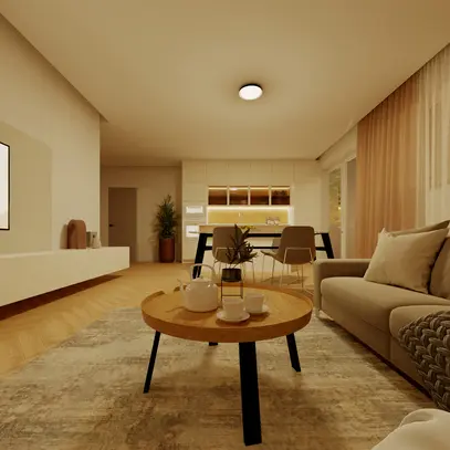 Plafoniera LED Philips Pebblo 10W 1850lm 827 Ø320mm nero 